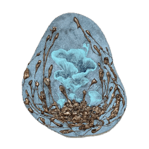 『蛍石-ロクショウグサレキン』